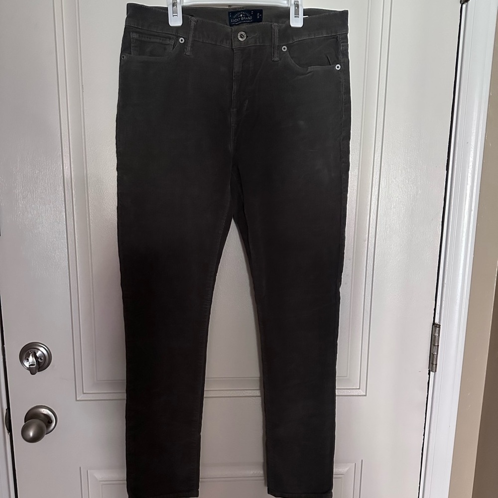 Lucky Brand Women's gray Slim Pants